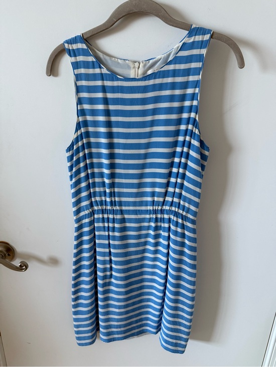 J. Crew Dresses & Skirts - J. Crew Blue and White Striped Dress